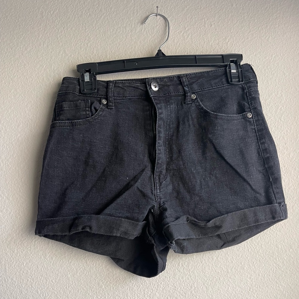 Forever 21 Black Jean Shorts